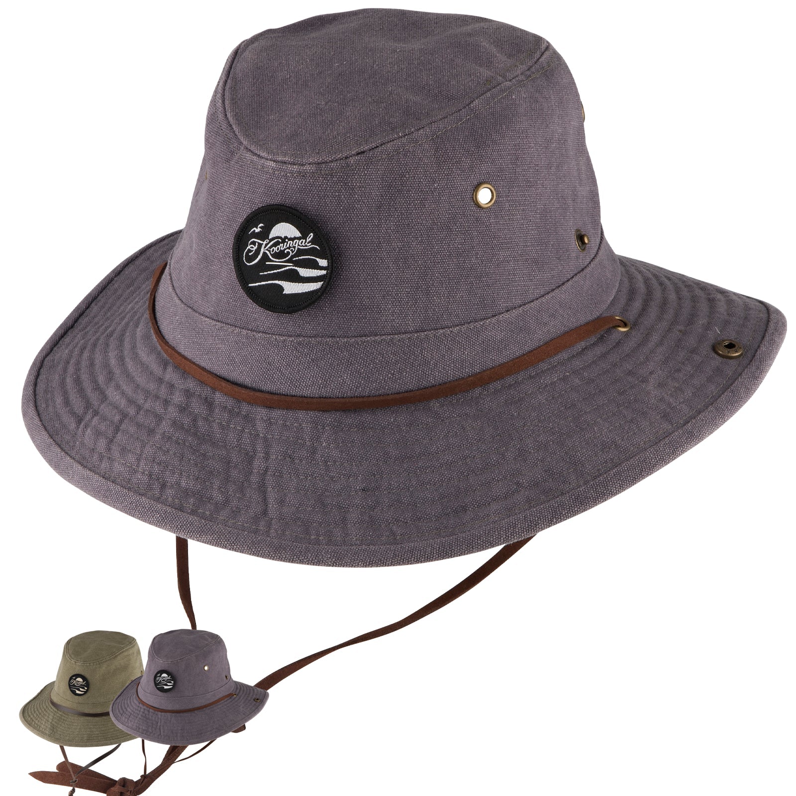 Kooringal Australia Men's Mid Brim Salty V2 Hat - SunSafe Australia