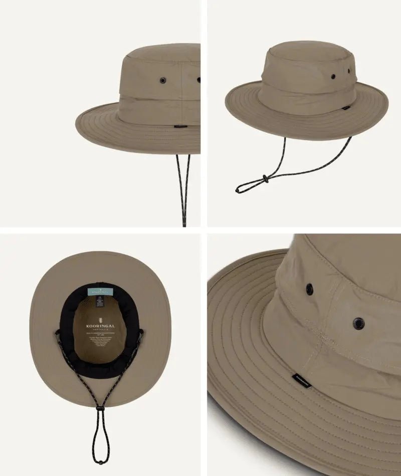 Kooringal Australia Men's Mid Brim WAYFINDER Hat - SunSafe Australia