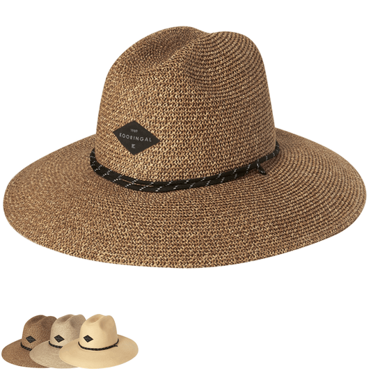 Kooringal Australia Men's Wide Brim Surf Braid Islander Hat - SunSafe Australia