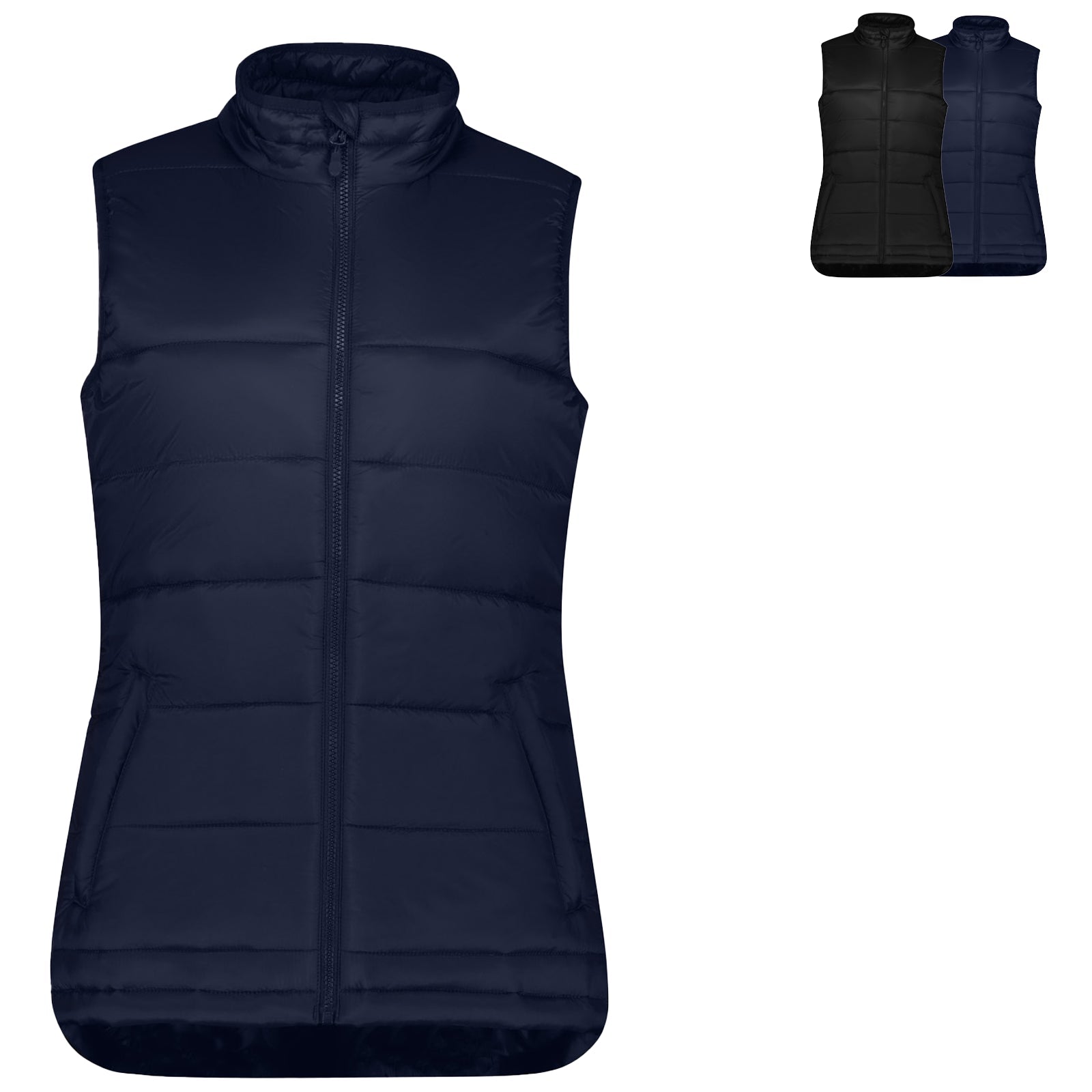 Ladies Alpine Eco Puffer Vest J211L - SunSafe Australia