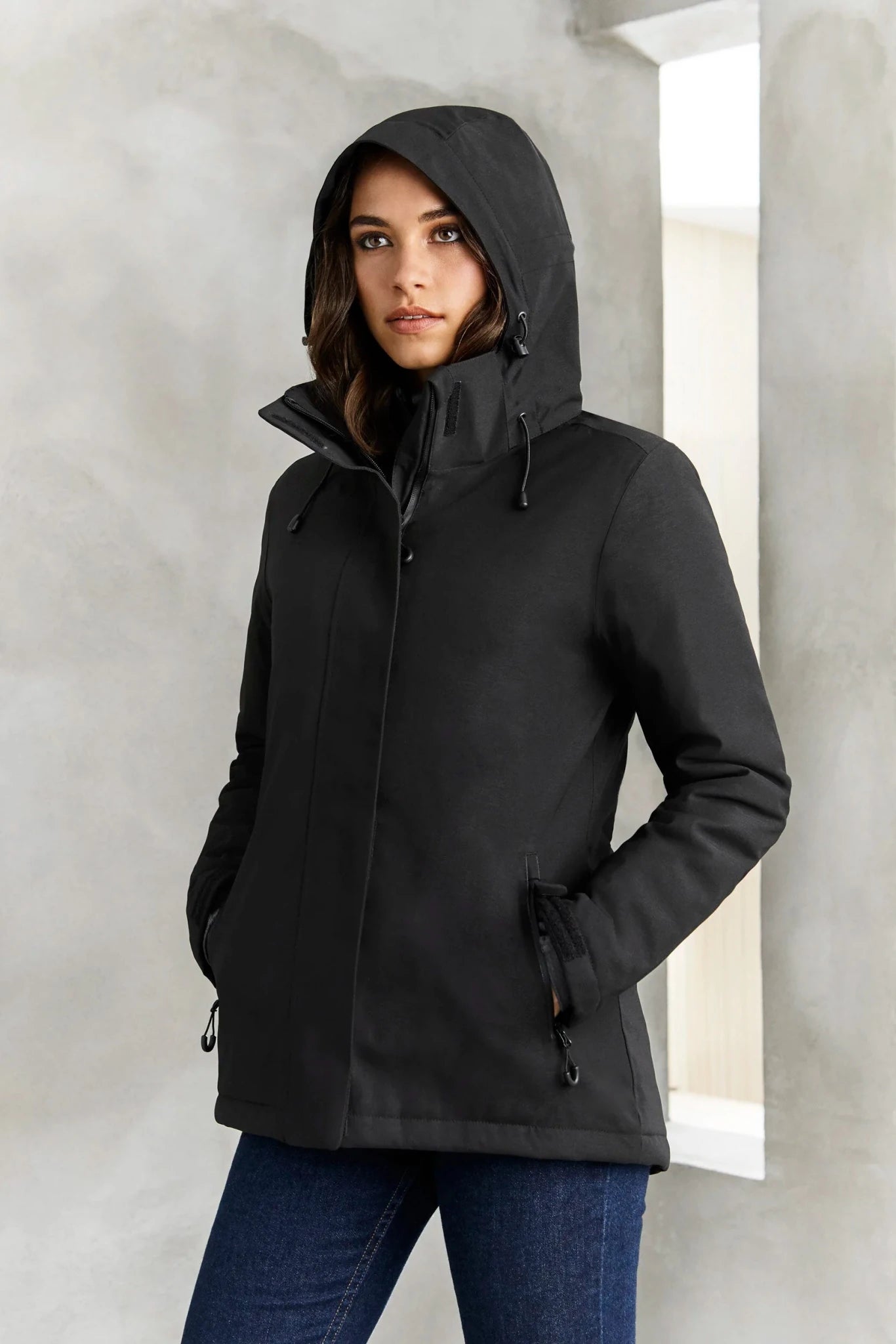 Ladies Eclipse Waterproof Jacket J132L - SunSafe Australia
