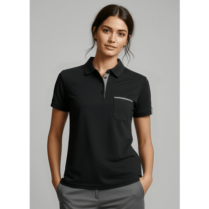 Ladies Edge Polo UPF 50+ - SunSafe Australia