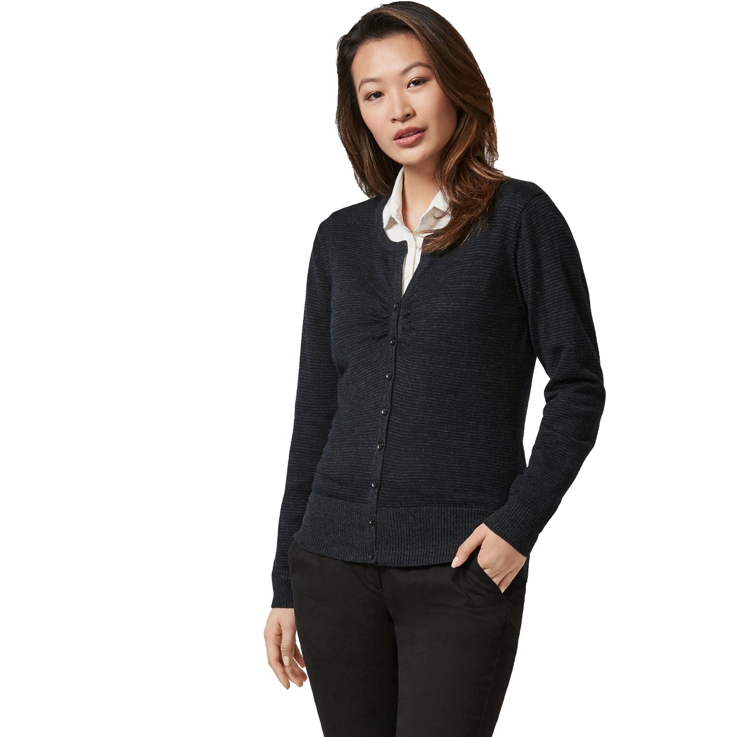 Ladies Origin 100% Merino Wool Cardigan - SunSafe Australia
