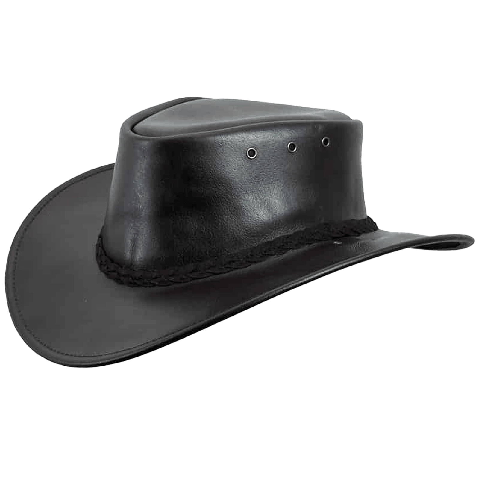 Newcastle Hats Leather Murray Hat Standard in Aniseed