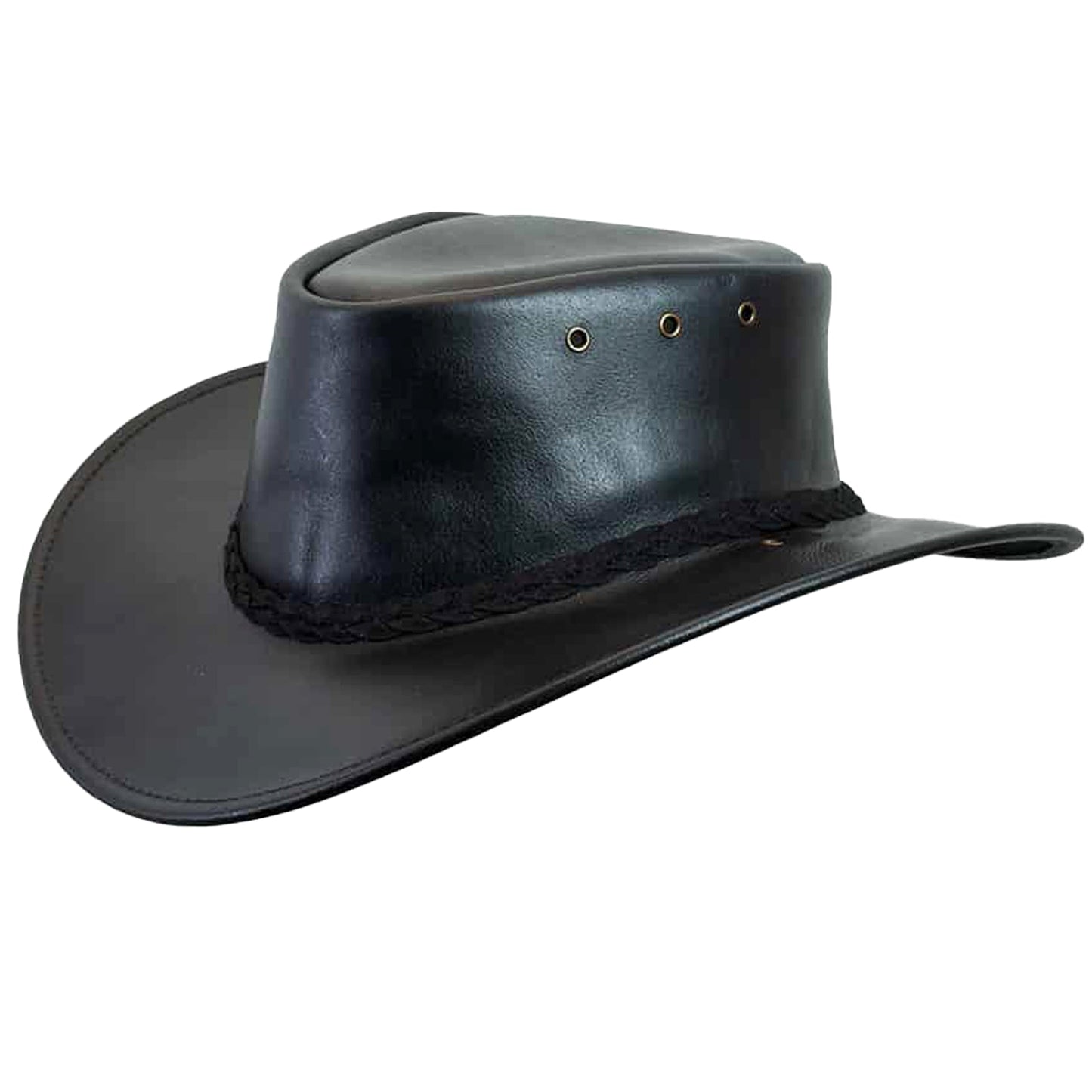 Newcastle Hats Leather Murray Hat Standard in Aniseed