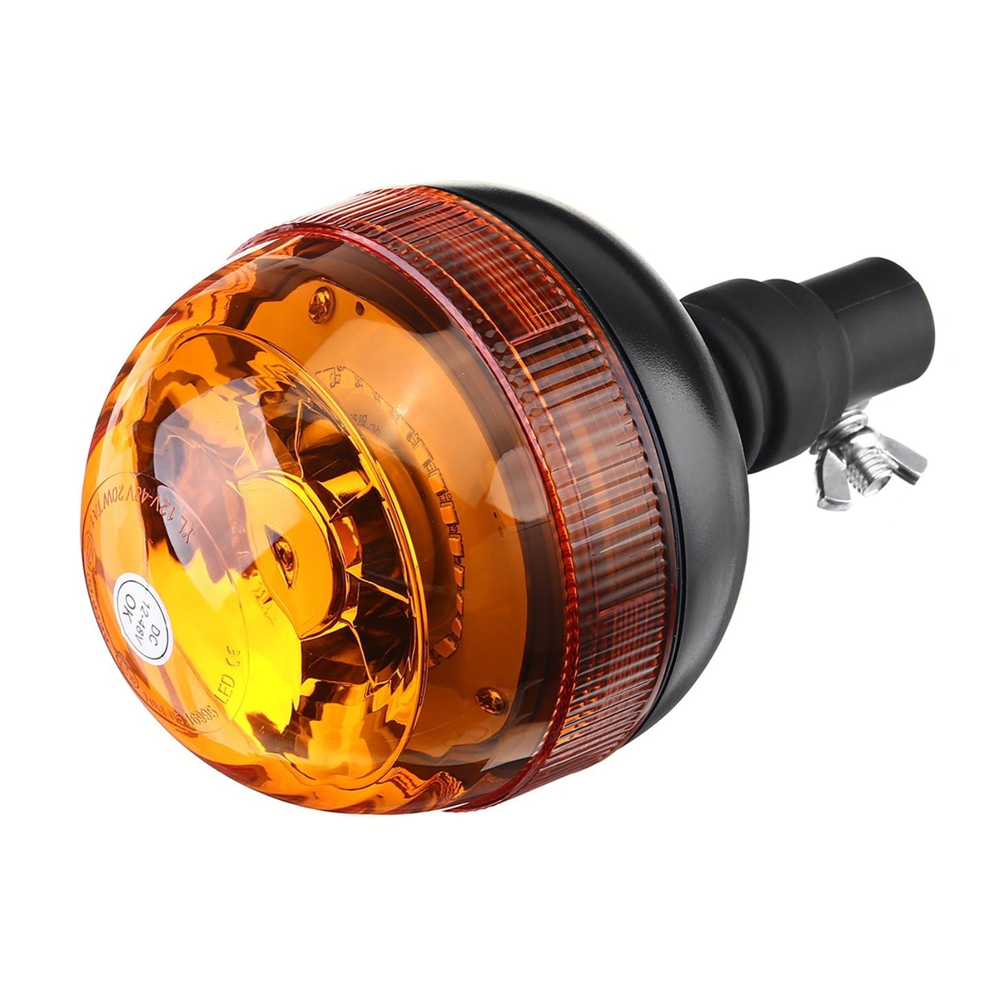 LED Rotating Pole Mount Beacon with DIN Stem ACOT500 - SunSafe Australia