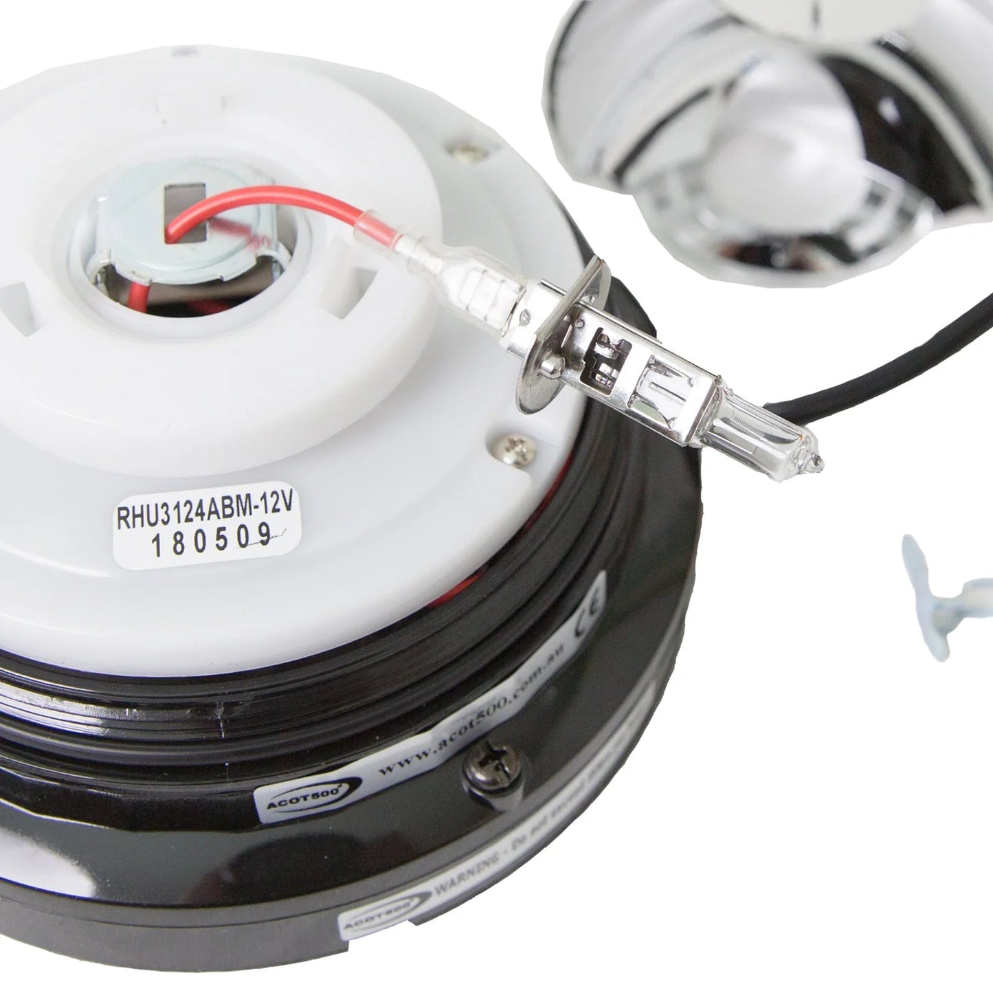 Magnetic Base Halogen Rotating Beacon ACOT500 - SunSafe Australia