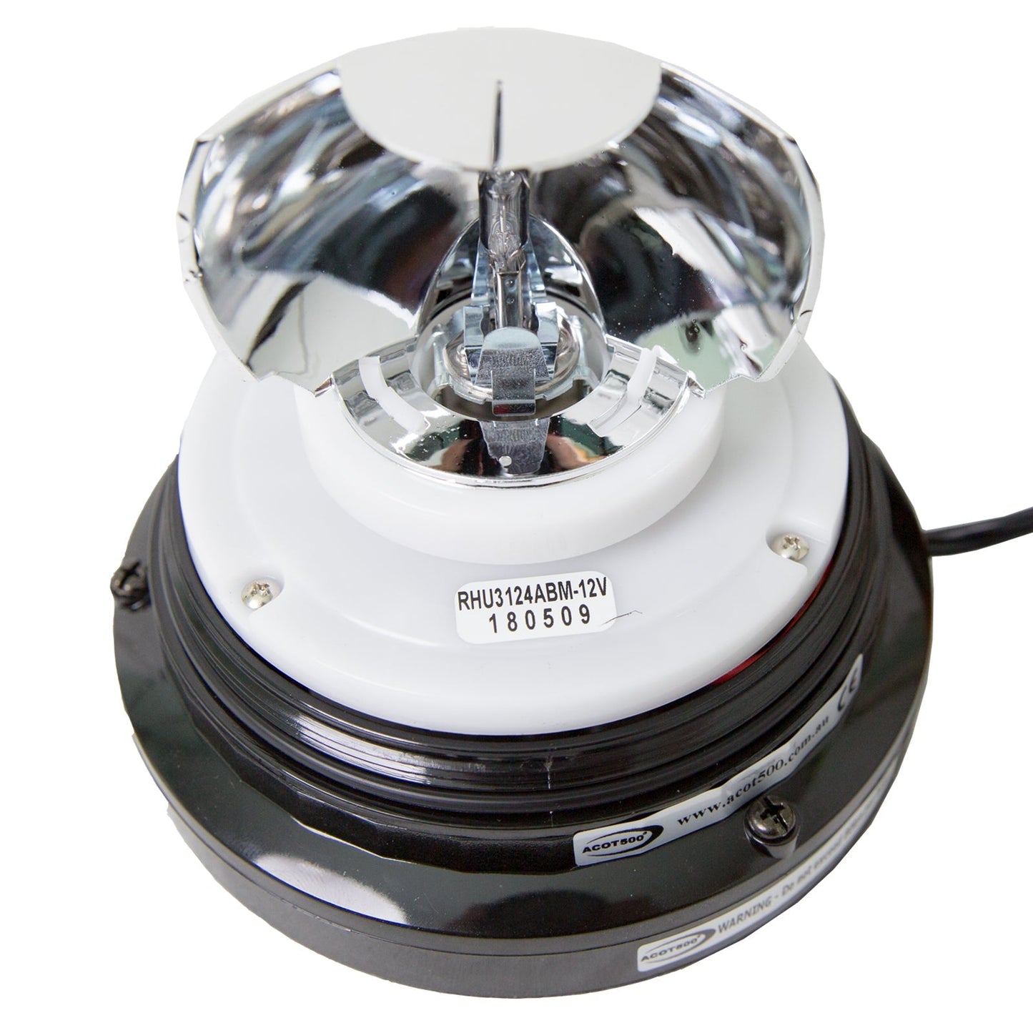 Magnetic Base Halogen Rotating Beacon ACOT500 - SunSafe Australia