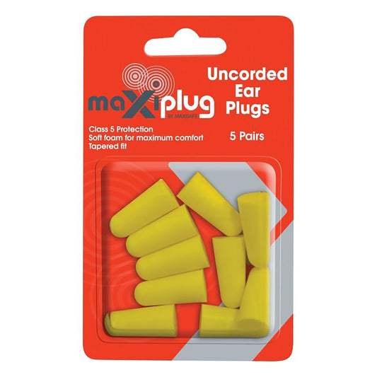Maxisafe MaxiPlug Uncorded Earplugs