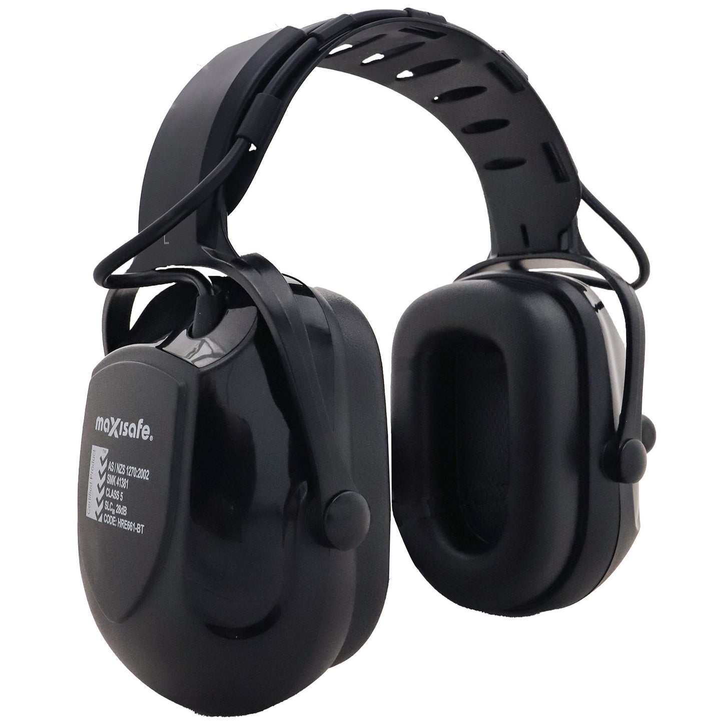 Maxisafe Bluetooth Earmuff 28dB - Class 5 - SunSafe Australia