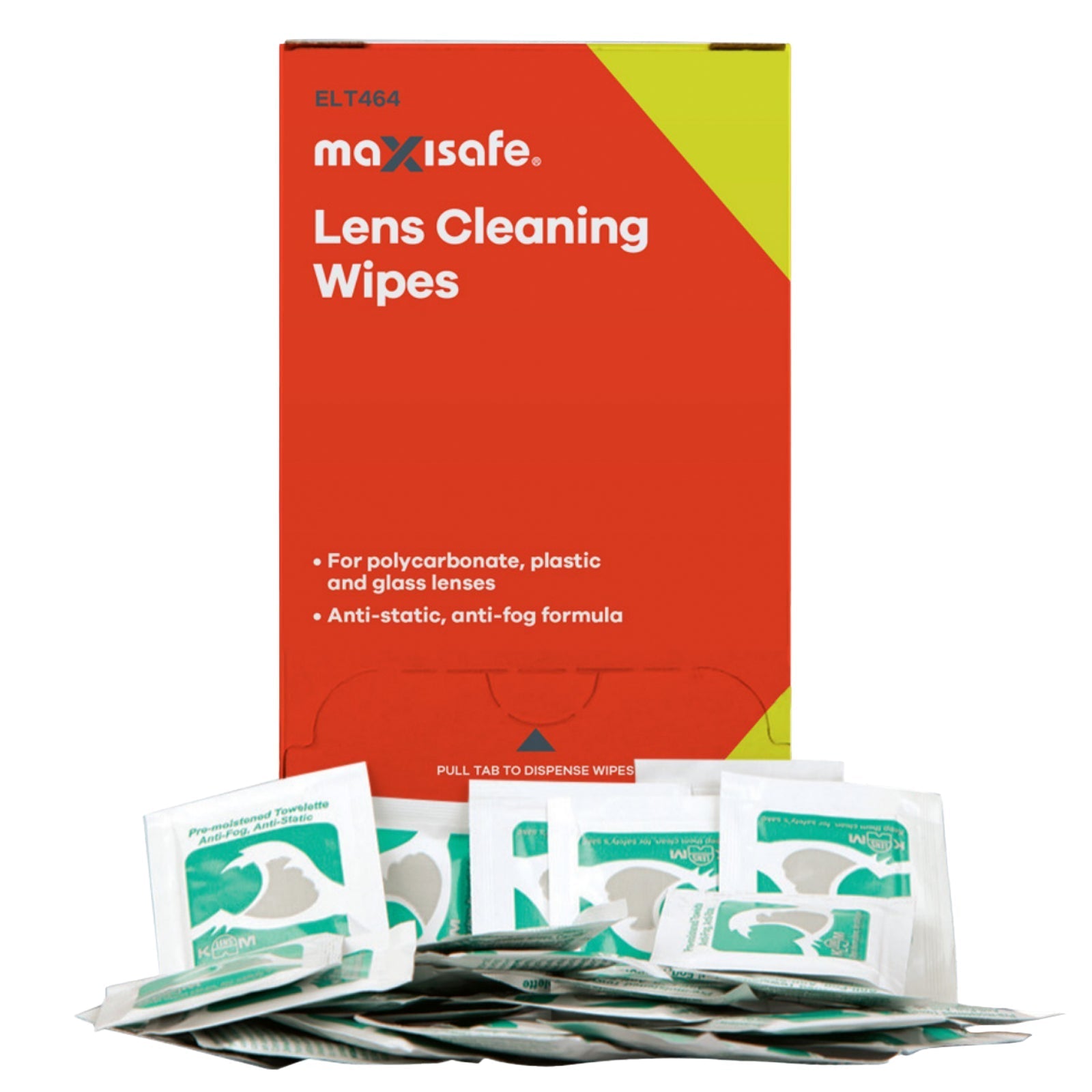 Maxisafe Lens Cleaning Wipes 100pk - SunSafe Australia