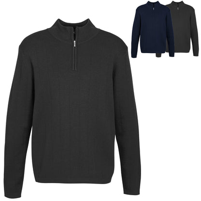 Men's 80/20 Wool - Rich Merino Pullover - SunSafe Australia