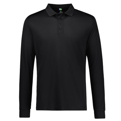 Men's Action Polo Long Sleeve UPF 50+ - SunSafe Australia