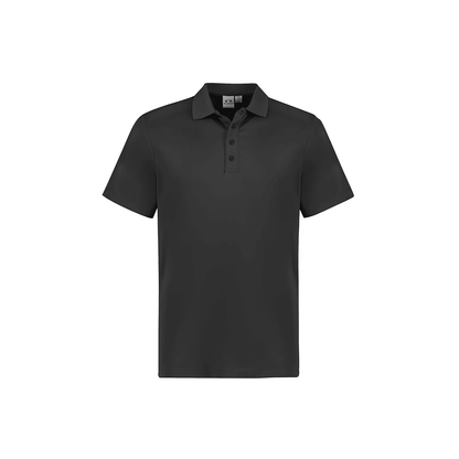 Biz Collection Men's Action Polo Short Sleeve UPF 50+ in Grey