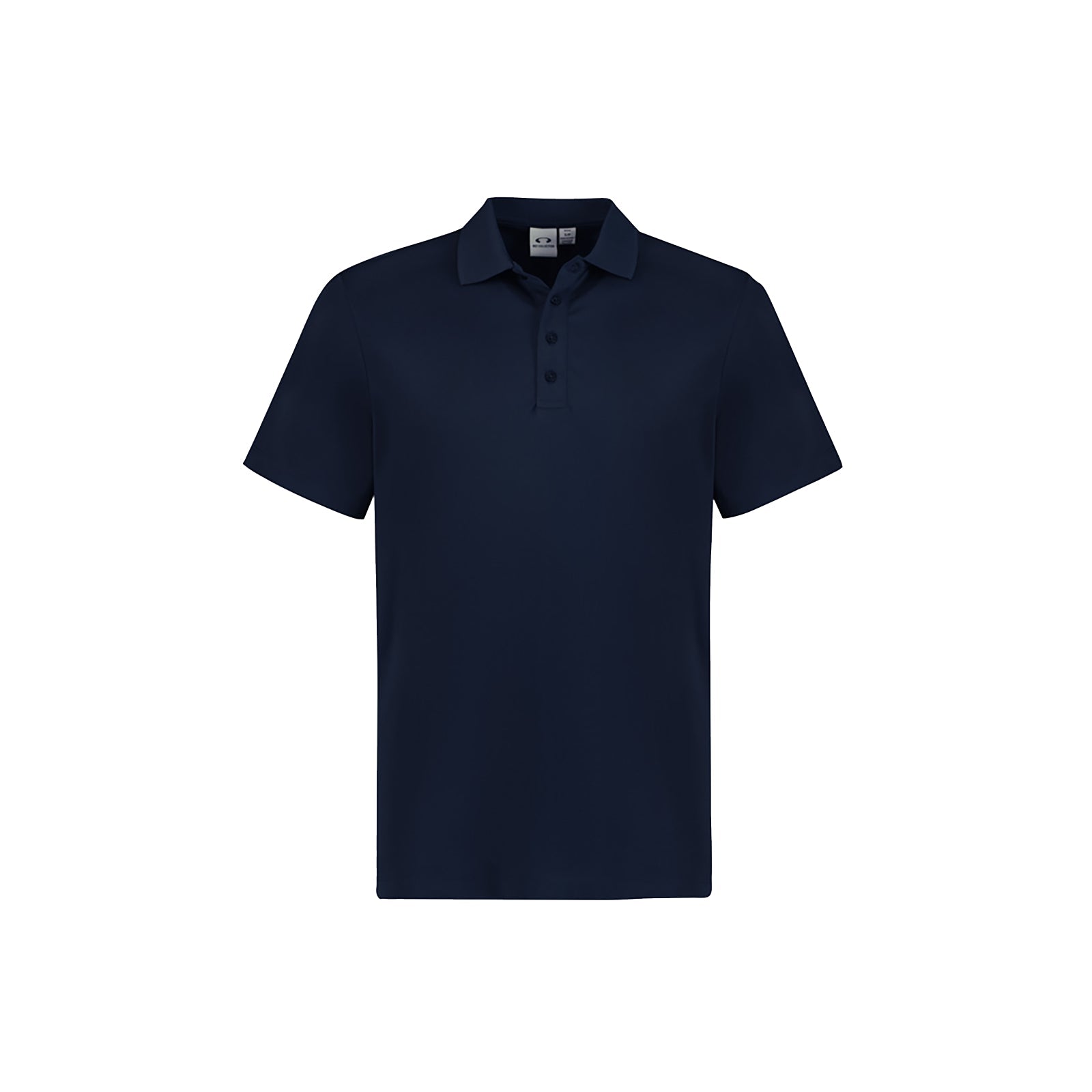 Biz Collection Men's Action Polo Short Sleeve UPF 50+ in Black
