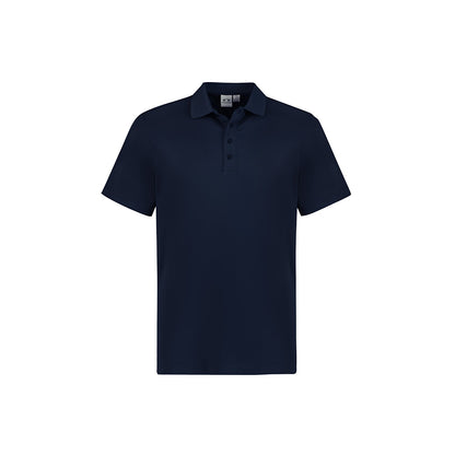 Biz Collection Men's Action Polo Short Sleeve UPF 50+ in Black