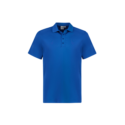 Biz Collection Men's Action Polo Short Sleeve UPF 50+ in Black