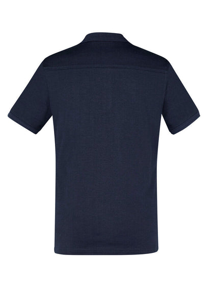 Men's Aston Polo UPF 50+ P106MS in Black/silver Grey
