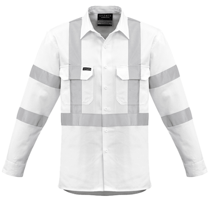 Men's Bio Motion "X" Back Long Sleeve Shirt ZW621 - SunSafe Australia