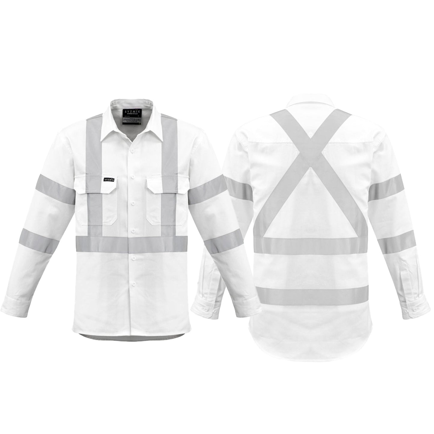 Men's Bio Motion "X" Back Long Sleeve Shirt ZW621 - SunSafe Australia