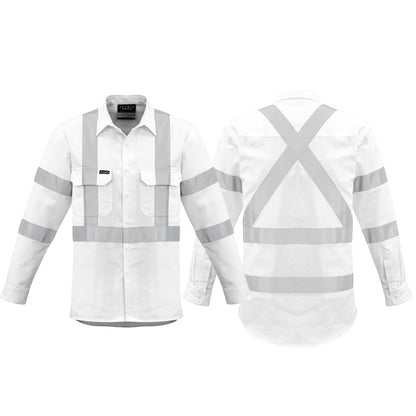 Men's Bio Motion "X" Back Long Sleeve Shirt ZW621 - SunSafe Australia