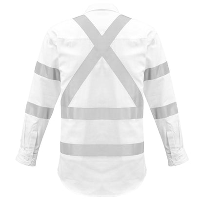 Men's Bio Motion "X" Back Long Sleeve Shirt ZW621 - SunSafe Australia