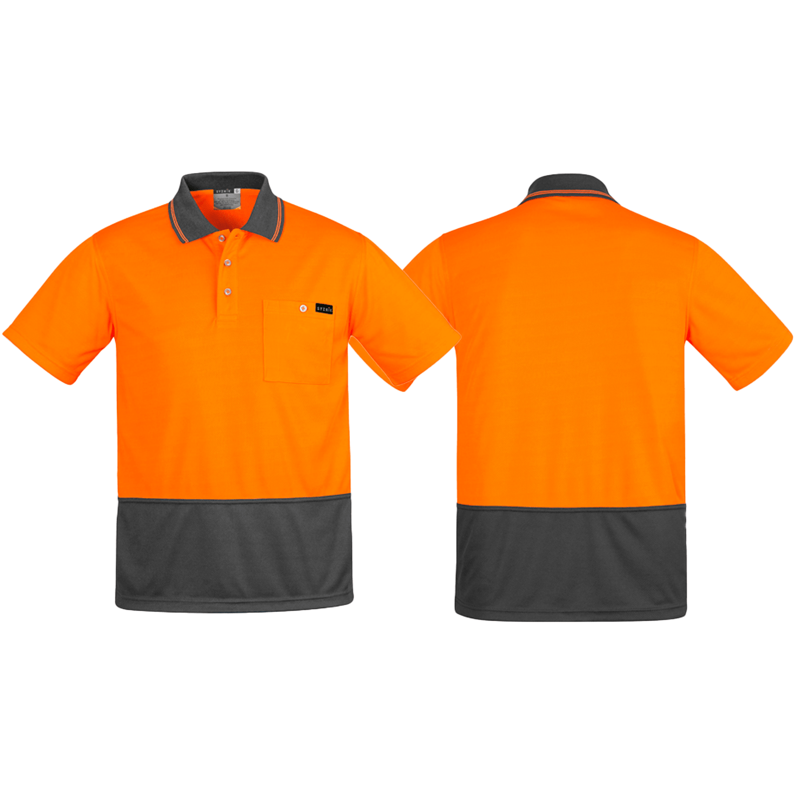 Men's Comfort Back Short Sleeve Polo ZH415 - SunSafe Australia