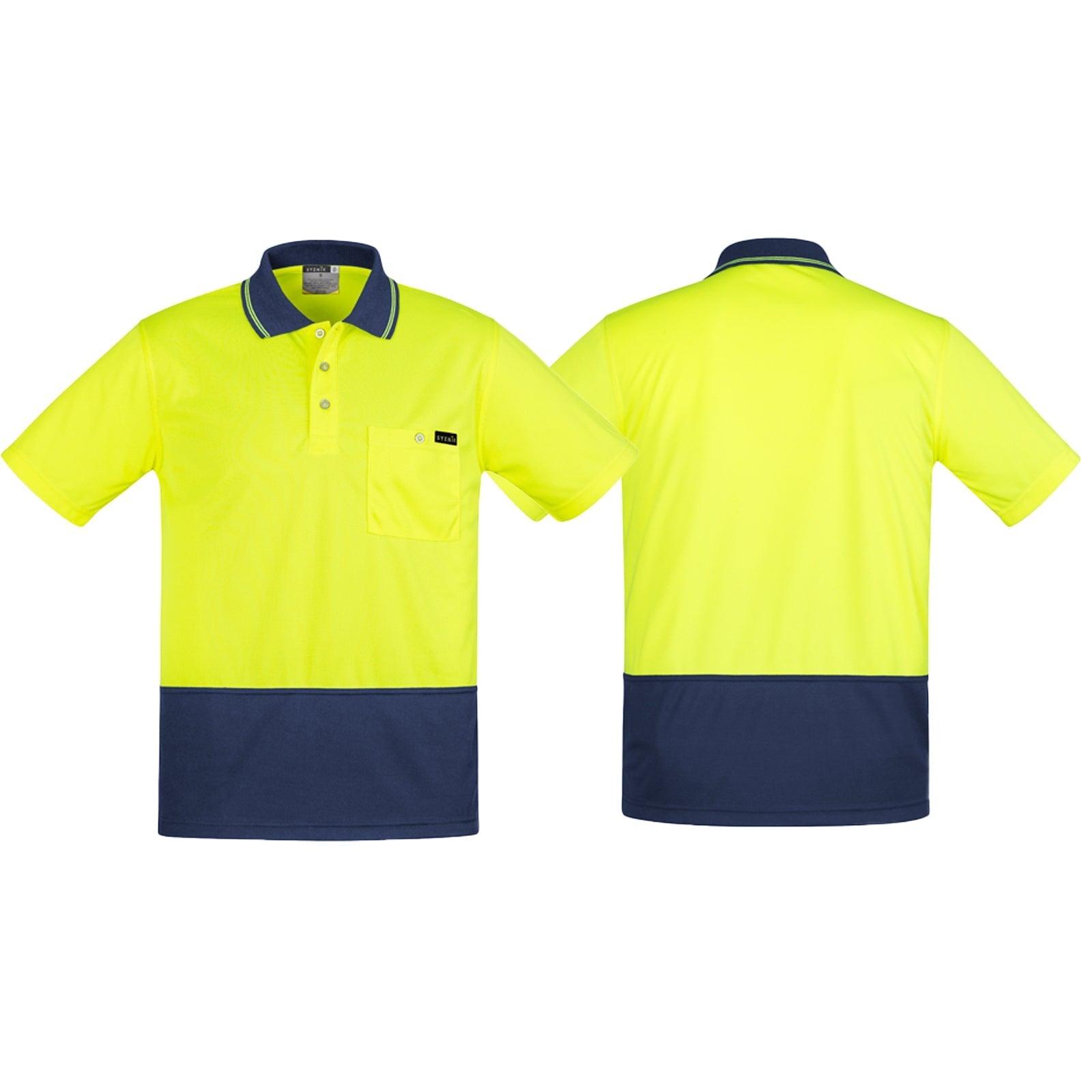 Men's Comfort Back Short Sleeve Polo ZH415 - SunSafe Australia