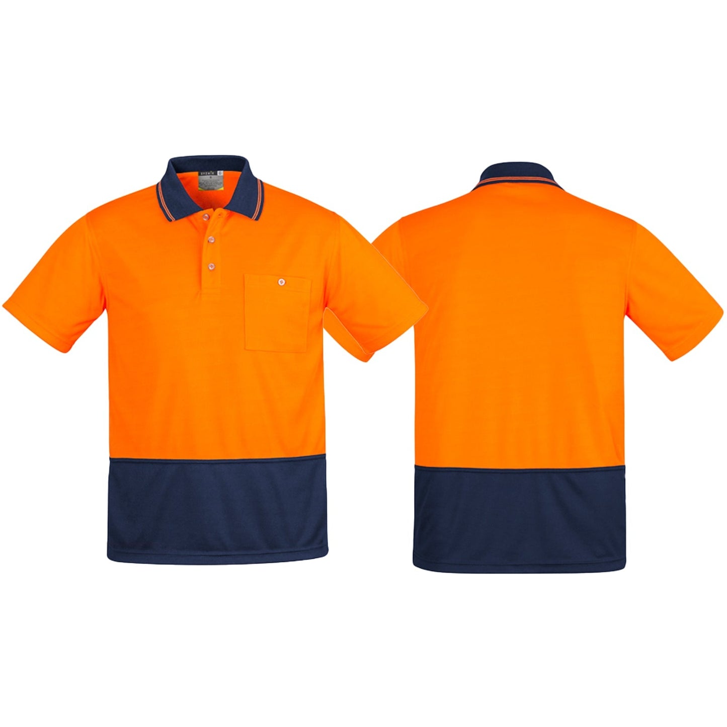 Men's Comfort Back Short Sleeve Polo ZH415 - SunSafe Australia