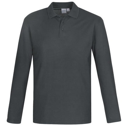 Mens Crew Long Sleeve Polo UPF 50+