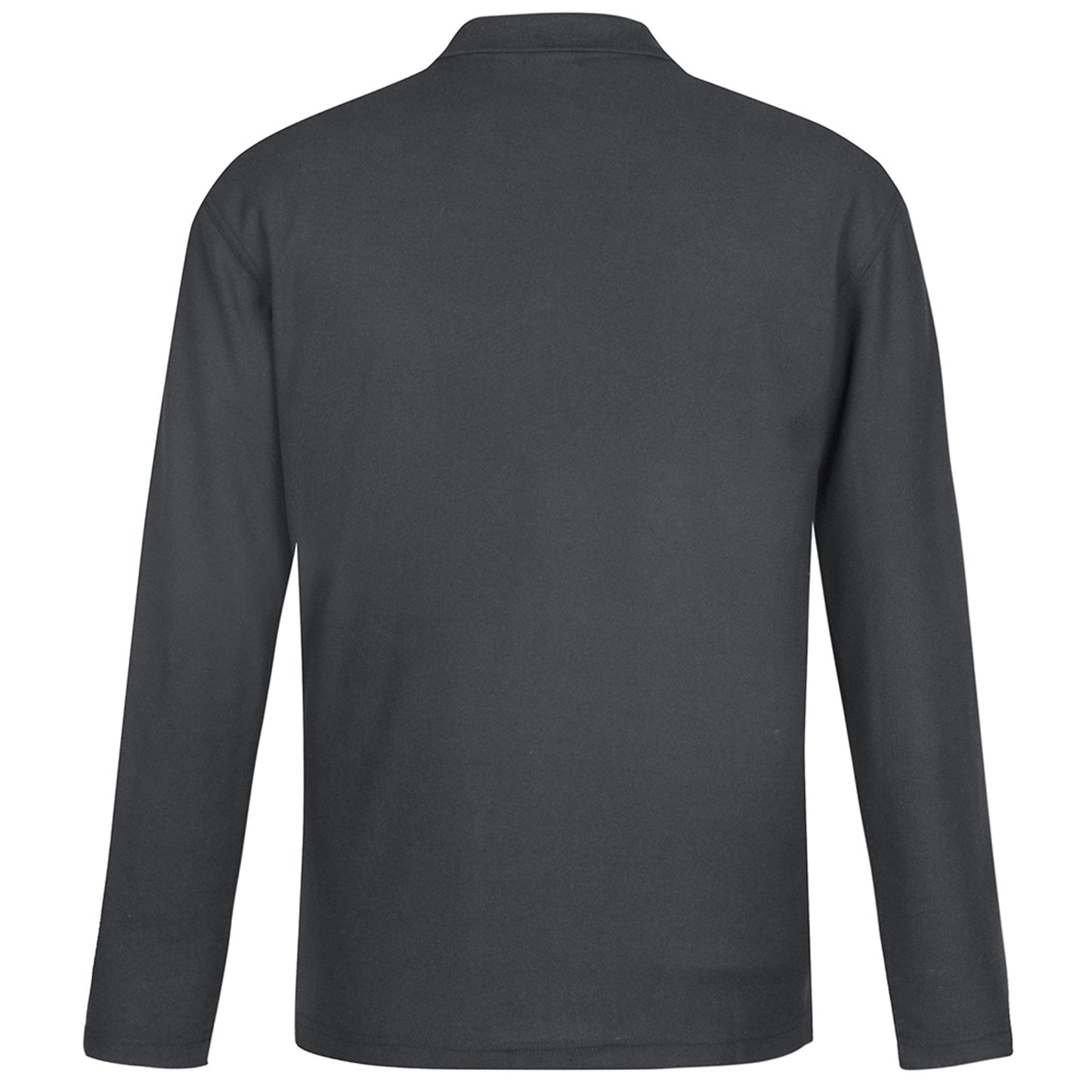 Mens Crew Long Sleeve Polo UPF 50+ - SunSafe Australia