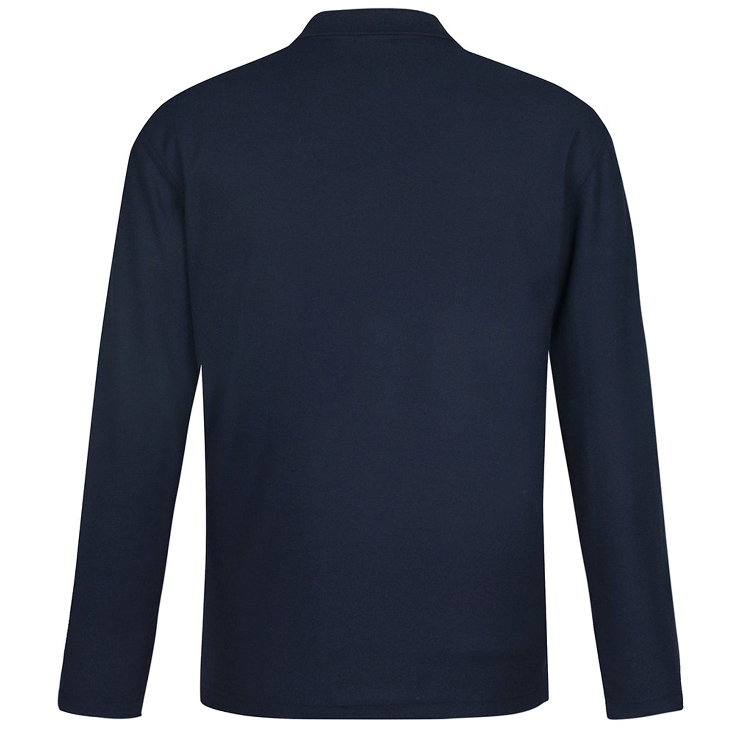 Mens Crew Long Sleeve Polo UPF 50+ - SunSafe Australia