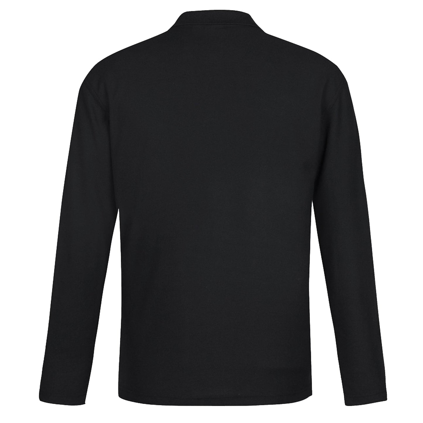 Mens Crew Long Sleeve Polo UPF 50+ - SunSafe Australia