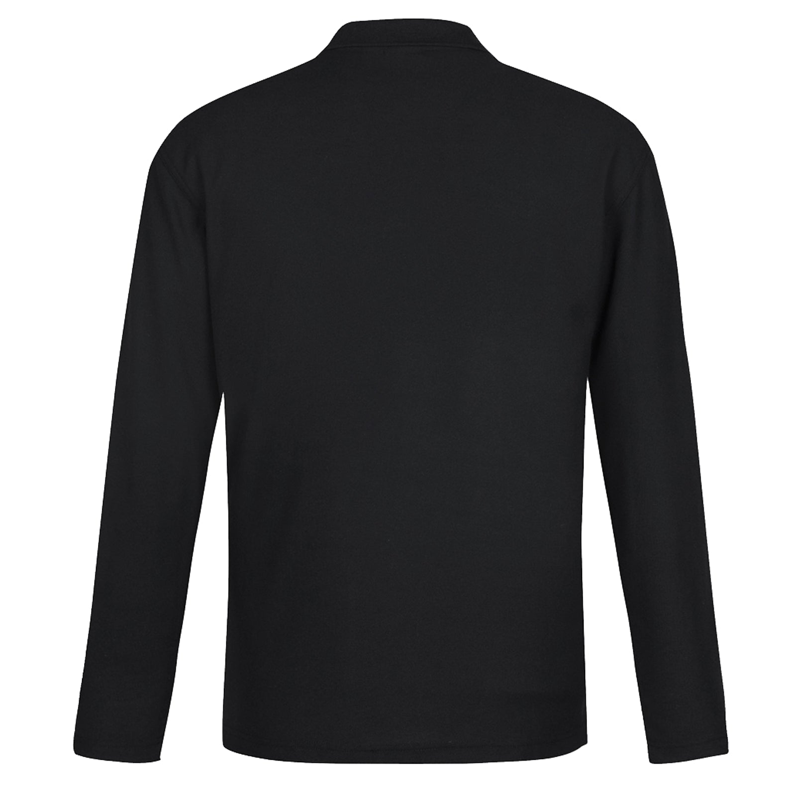 Mens Crew Long Sleeve Polo UPF 50+ - SunSafe Australia