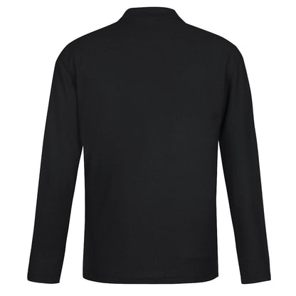 Mens Crew Long Sleeve Polo UPF 50+ - SunSafe Australia