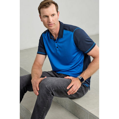 Mens Dart Short Sleeve Polo UPF 50+ - SunSafe Australia