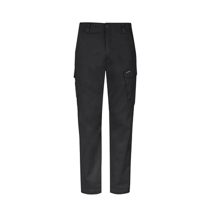 Men's Essential Stretch Cargo Pant Slim Fit 98% Cotton in Charcoal