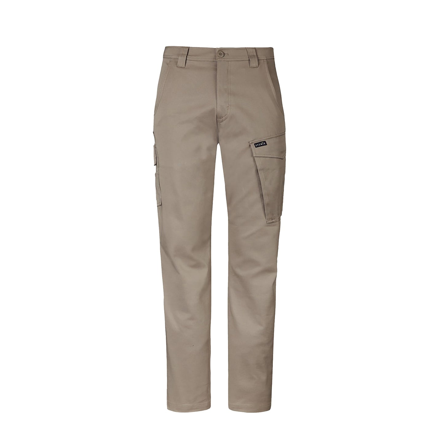 Men's Essential Stretch Cargo Pant Slim Fit 98% Cotton in Navy