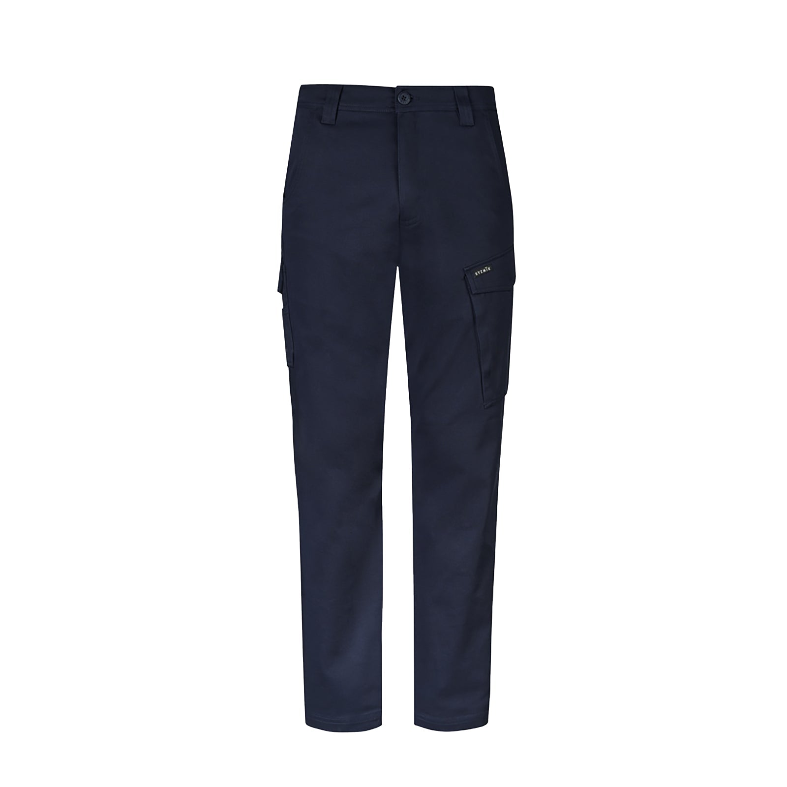 Men's Essential Stretch Cargo Pant Slim Fit 98% Cotton in Navy