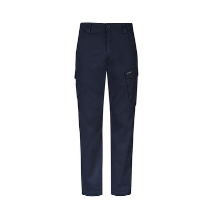 Men's Essential Stretch Cargo Pant Slim Fit 98% Cotton in Navy