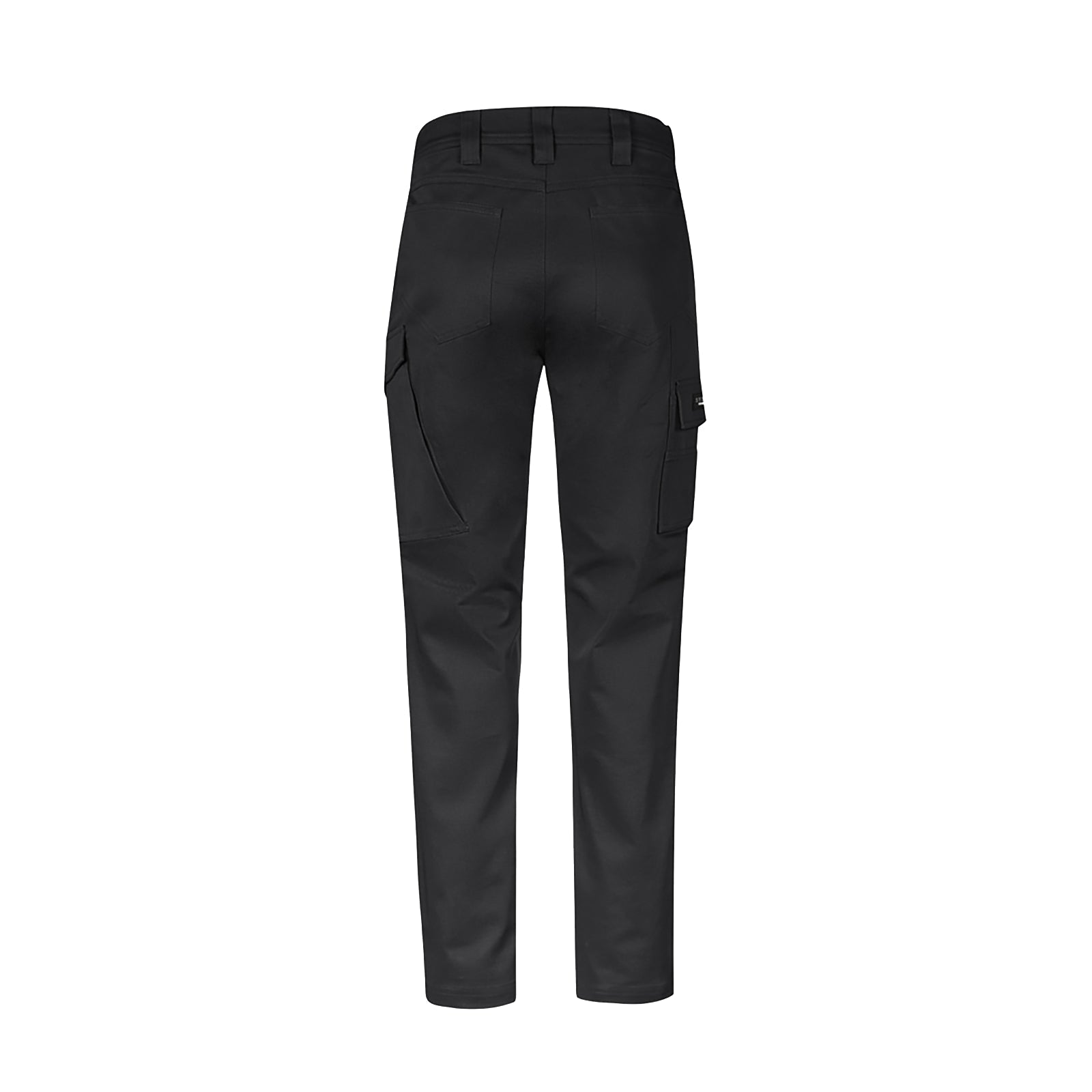 Men's Essential Stretch Cargo Pant Slim Fit 98% Cotton in Charcoal