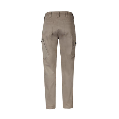 Men's Essential Stretch Cargo Pant Slim Fit 98% Cotton in Charcoal