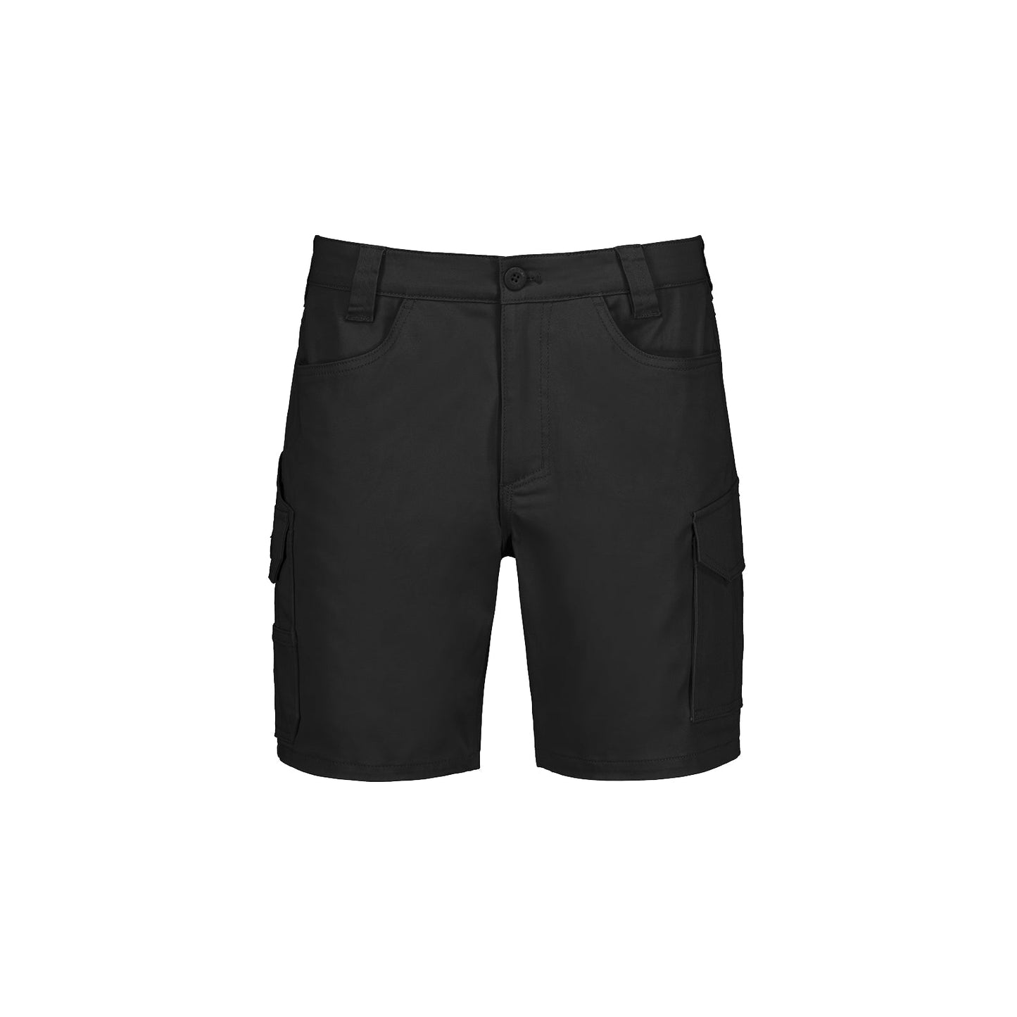 Men's Essential Stretch Cargo Short in Black