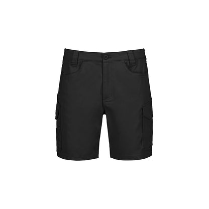 Men's Essential Stretch Cargo Short in Black