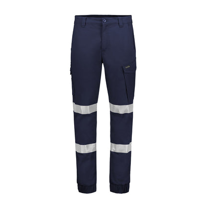 Mens Essential Stretch Taped Cargo Pant – Cuffed Slim Fit - SunSafe Australia
