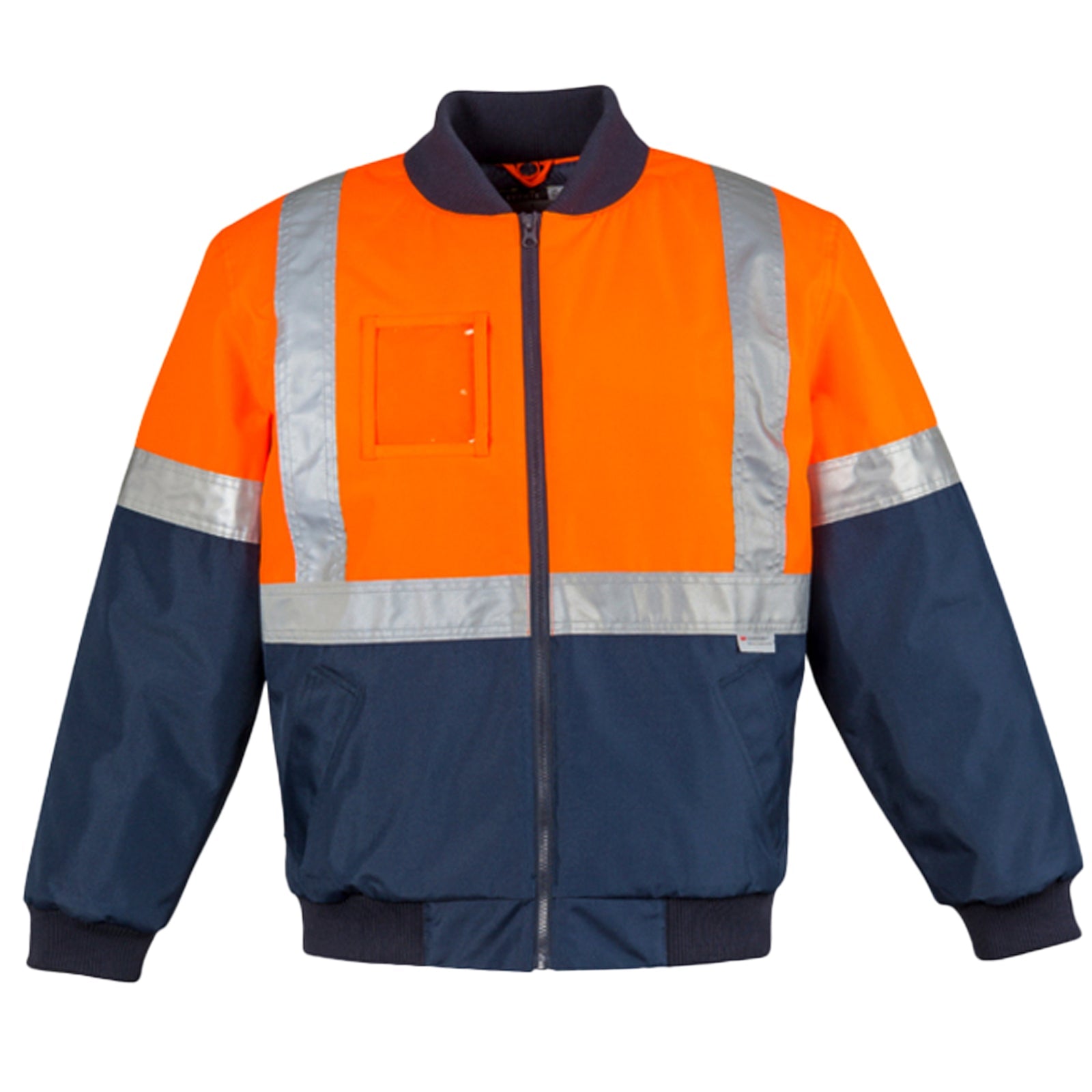 Men's High Visibility Quilted Flying Jacket – Waterproof & Insulated Hi - Vis Workwear - SunSafe Australia