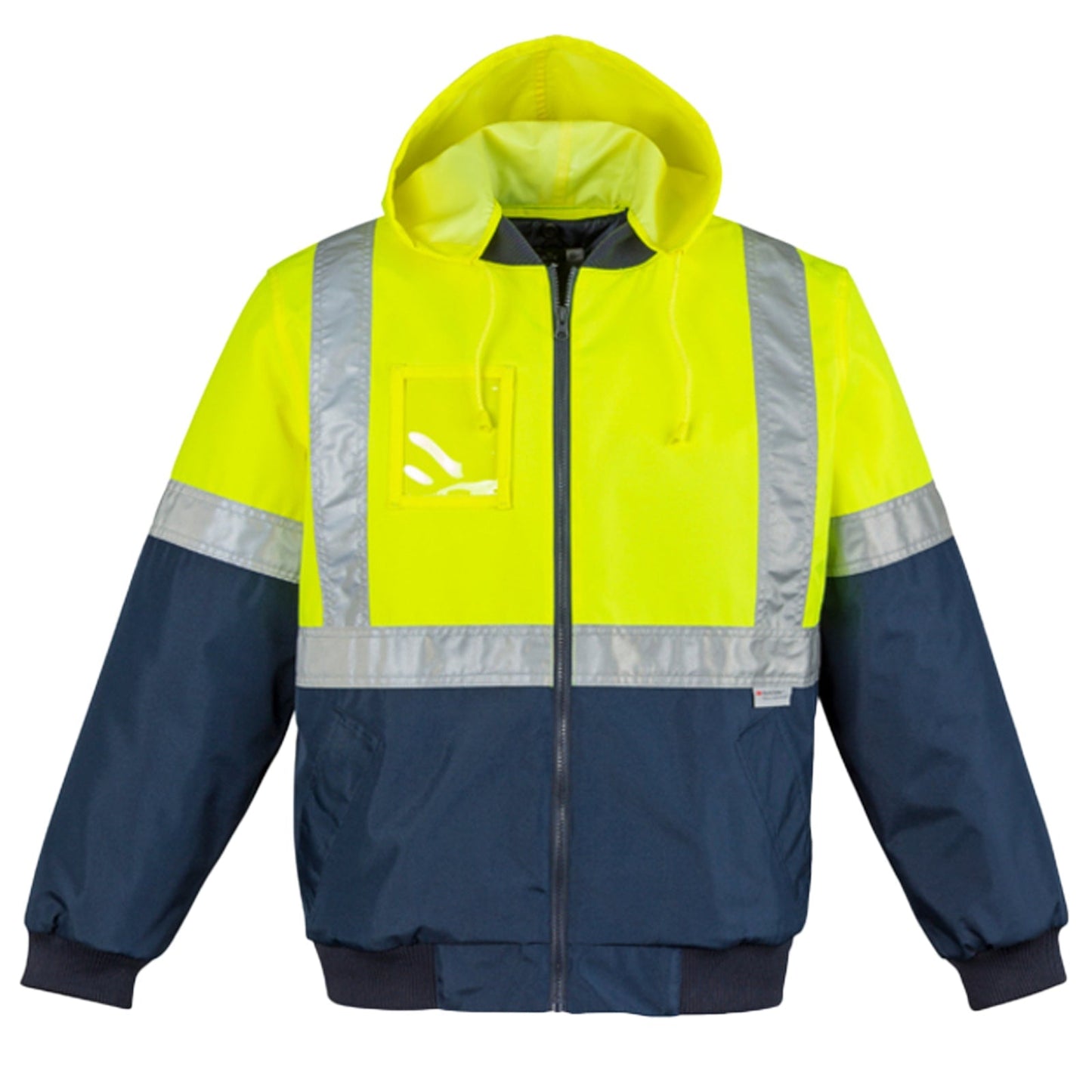 Men's High Visibility Quilted Flying Jacket – Waterproof & Insulated Hi - Vis Workwear - SunSafe Australia