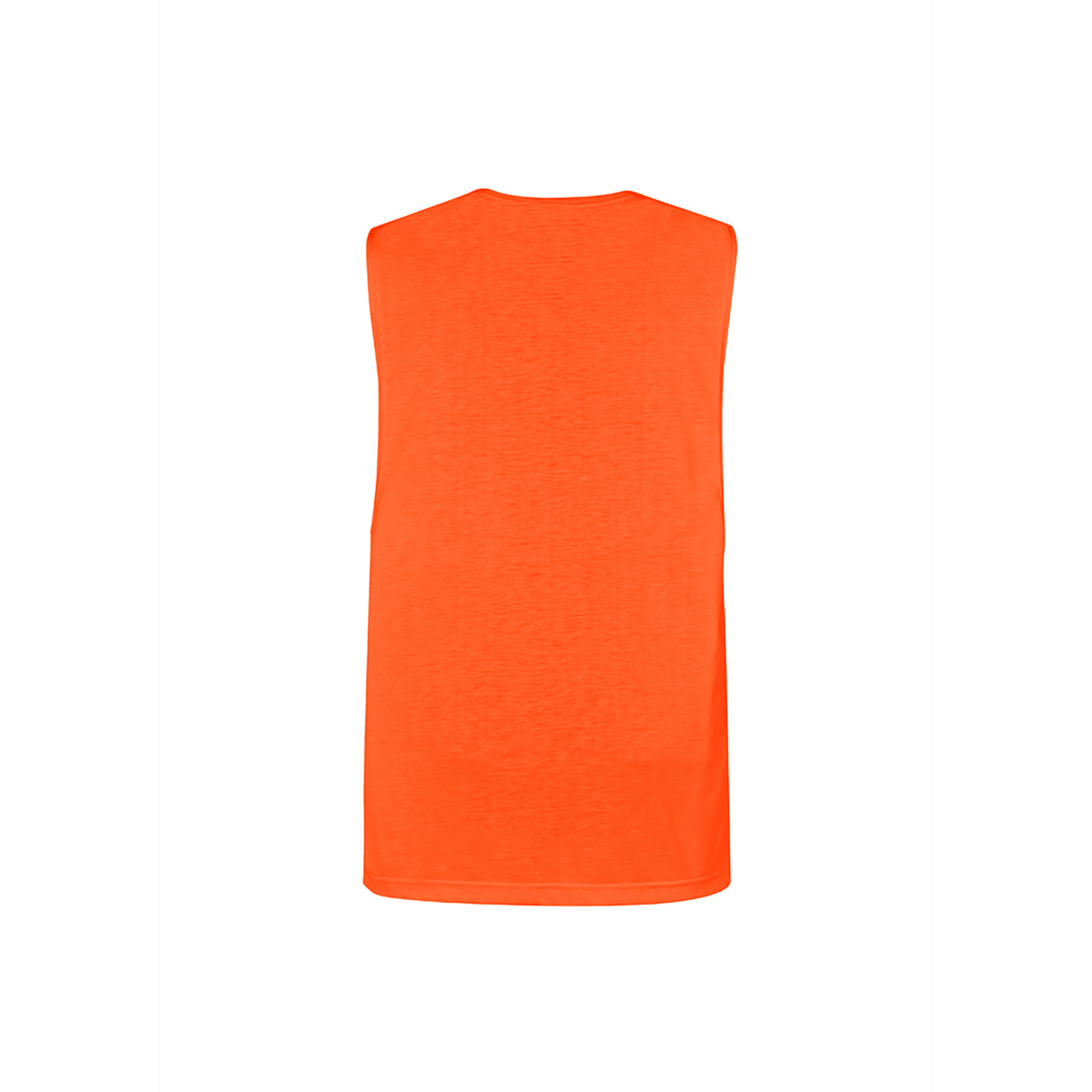 Syzmik Men's High Visibility Sleeveless Tee ZH297 in High Vis Orange