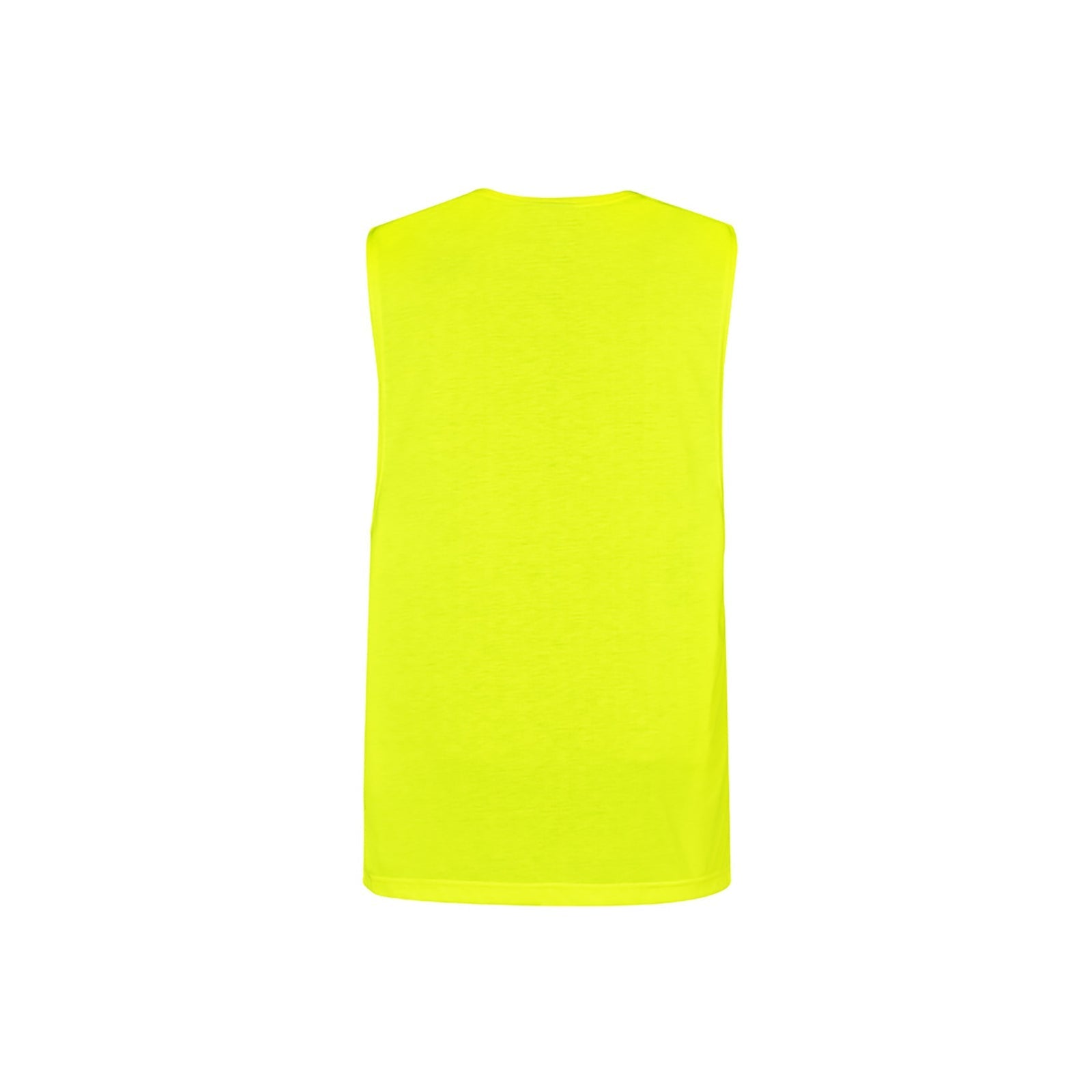 Syzmik Men's High Visibility Sleeveless Tee ZH297 in High Vis Orange