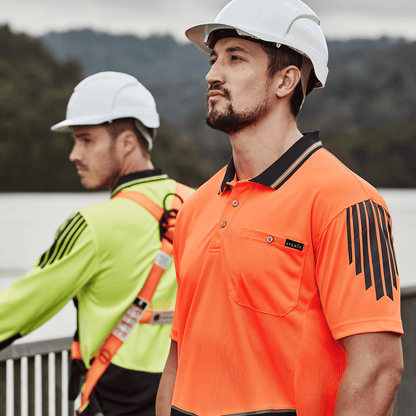 Men's Highly Breathable Komodo Short Sleeve Polo ZH320 - SunSafe Australia